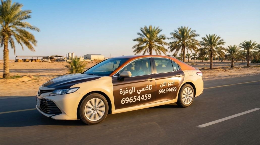 تاكسي الوفرة احجز الان