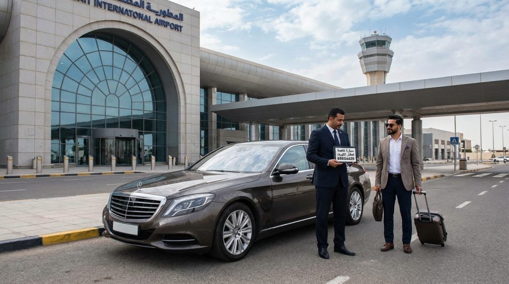 سيارة خاصة لمطار الكويت: فخامة وأمان 69654459
